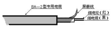 深井超聲波液位計(jì)電纜線(xiàn)示意圖